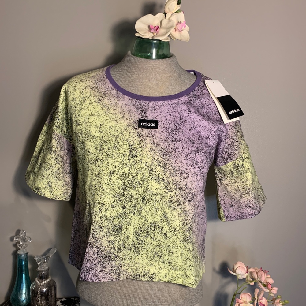 Adidas crop t-shirt